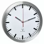 TFA 60.3528.02 radioseinäkello alumiini 300 mm x 45 mm äänetön sekuntiosoitin