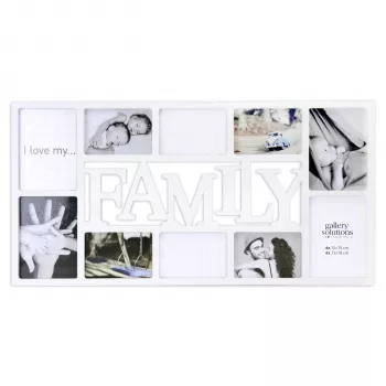 NIELSEN DESIGN Family Collage White Resin galleria 8999331