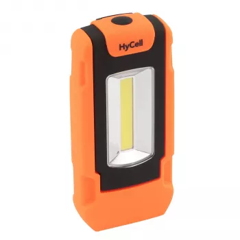 HyCell COB LED-työvalaisin musta/oranssi
