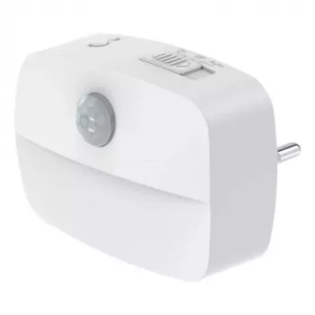 ANSMANN NL30 AC 1,5W LED-yövalo hämäräanturilla, valkoinen