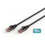 DIGITUS CAT 6 U-UTP ulko-patchkaapeli, kupari, PE, 10 kpl