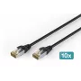 DIGITUS CAT 6A S-FTP ulko-patchkaapeli, Cu, PE, 10 kpl