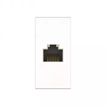 Kindermann Konnect flex 45 click Cat-7 modulaarinen peitelevy Snap-In RJ45 Keystone-moduuli