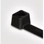 HellermannTyton T18L kaapelinsidonta, polyamidi 6.6, musta, 205 x 2,5 mm, 100 kpl:n pakkaus (111-02110)