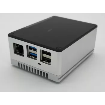 ALLNET Rock Pi alumiinikotelo ecoPI PRO LP hopea (RockPi_GH_PROLP_SV)
