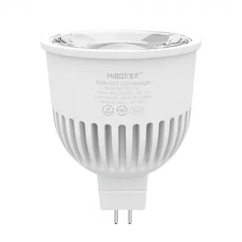 MIBOXER FUT112 LED Retrofit GU5.3/MR16 6W RGB-CCT 2,4GHz Smooth Dim älykäs kohdevalaisinpolttimo