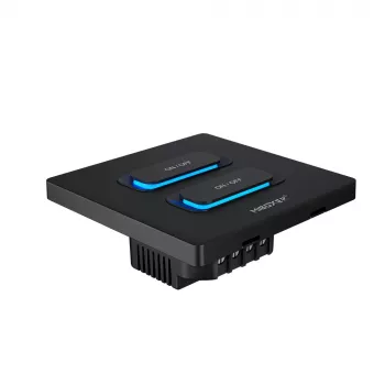 MIBOXER ESW2B 2-kanavainen älykytkin LED-kaukosäädin WiFi ja 2,4 GHz liiketunnistimella ja himmentimellä