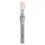 Sommer Cable SC-Mercator CAT.7 verkkokaapeli, FRNC, Ø 6,5 mm, harmaa (580-0306F)