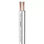 Sommer Cable SC-Prisma kaiutinkaapeli, 2 x 2,50 mm², PVC 9,1 x 4,3 mm, valkoinen (401-0250-WS)