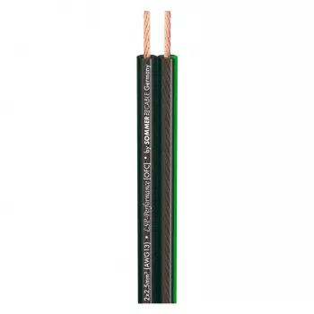 Sommer Cable SC-Orbit 225 MKII HighEnd kaiutinkaapeli, 2 x 2,50 mm², PVC 10,2 x 4,8 mm, läpinäkyvä (425-0151)