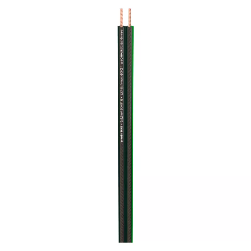 Sommer Cable SC-Orbit 225 MKII HighEnd kaiutinkaapeli, 2 x 2,50 mm², PVC 10,2 x 4,8 mm, läpinäkyvä (425-0151)