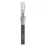 Sommer Cable SC-Mercator CAT.7 PUR verkkokaapeli, PUR, Ø 6,4 mm, musta, myydään metreittäin (581-0071)