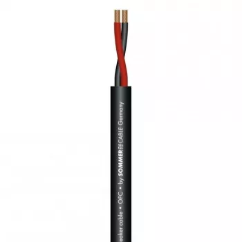 Sommer Cable 425-0051 Meridian Mobile SP225 kaiutinkaapeli 2x2,5 mm² PVC musta 7,0 mm