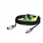 Sommer Cable SC-Primus mikrofonikaapeli 10 m XLR-liitin liittimeen Neutrik musta