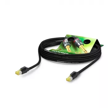 Sommer Cable SC-Mercator CAT.7 PUR verkkopatch-kaapeli 10 m musta S/FTP RJ45 Hirose
