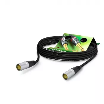 Sommer Cable SC-Mercator CAT.7 PUR verkkokaapeli, 8 x 0,14 mm², RJ45-RJ45, NEUTRIK, musta, 20 m (P7NE-2000-SW)