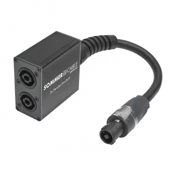 Sommer Cable SPY-N153 kaiutinpistoke audio-adapteri, suora, antrasiitti