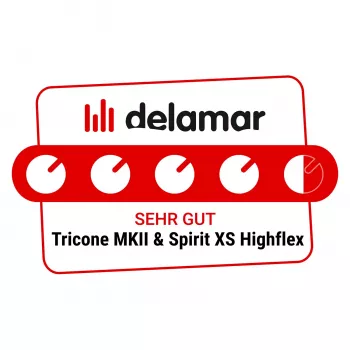 Sommer Cable Tricone MKII instrumenttikaapeli, 1 x 0,22 mm², 6,3 mm monoklinkkipistoke 6,3 mm monoklinkkipistokkeeseen, HICON, musta, 3 m (TRWT-0300-SW)