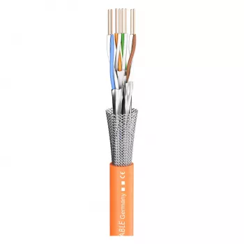 Sommer Cable SC-Mercator CAT.7 S/FTP verkkoasennuskaapeli 8x sisäjohdin 4x2² FRNC - oranssi