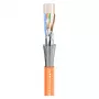 Sommer Cable SC-Mercator CAT.7 S/FTP verkkoasennuskaapeli 8x sisäjohdin 4x2² FRNC - oranssi