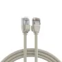 EFB Elektronik RJ45 -verkkokaapeli Cat.6A U/FTP TPE 4mm Ultraflex harmaa 3 m
