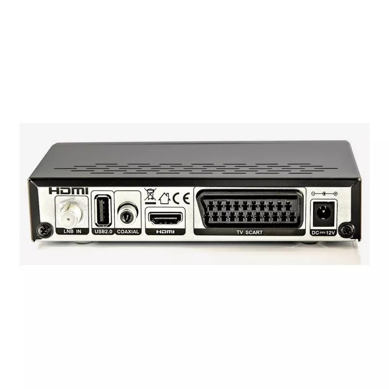 FUBA ODS 350 musta digitaalinen satelliittivastaanotin DVB-S/S2 HDTV PVR-ready