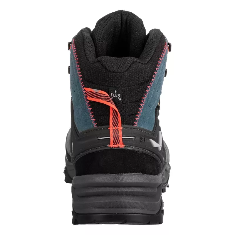 SALEWA kengät Alp Trainer 2 Mid GTX naisten - Java Blue / Fluo Coral - UK 5.5 (EU 38.5)