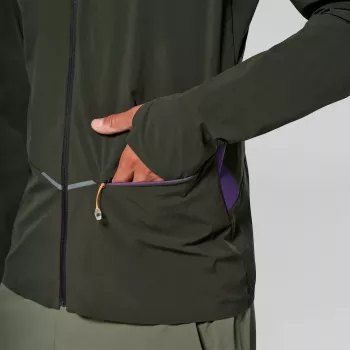 Salewa Pedroc Dst Light softshell-takki miesten Dark Olive koko S