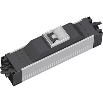 Bachmann STEP ALU pistorasialista 1x GST18 ja johdonsuojakatkaisijalla, 16A, 230V, alumiini