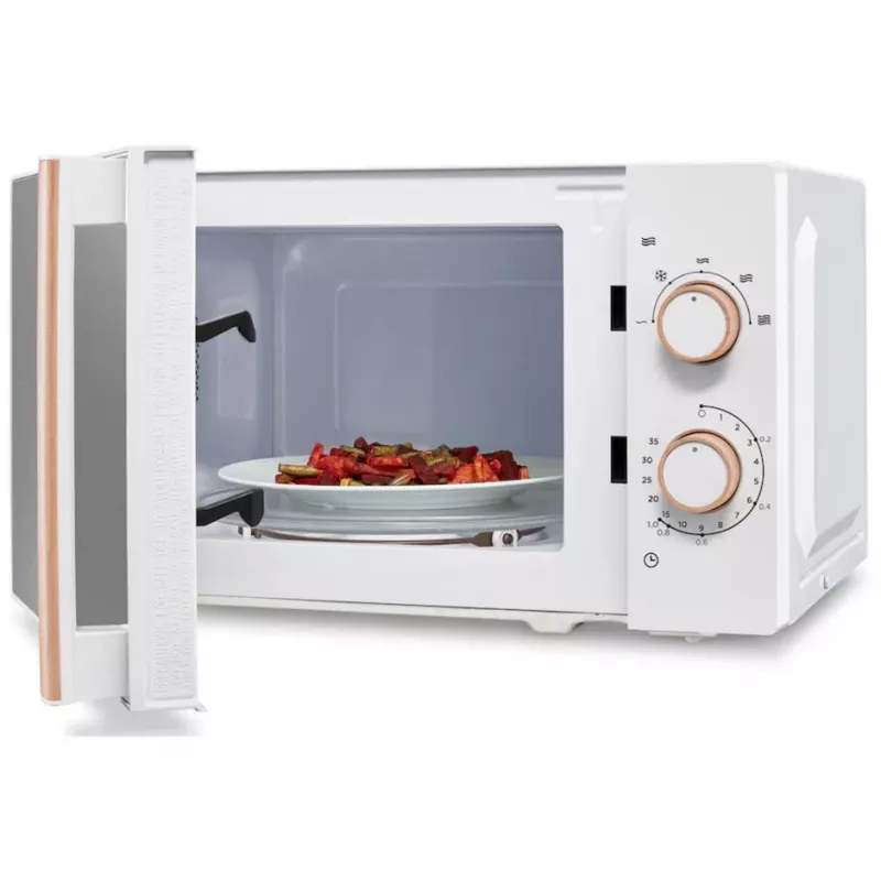 Medion Life MD 10596 yksinkertainen mikroaaltouuni, 20 L, 700 W, valkoinen