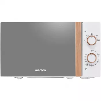 Medion Life MD 10596 soolomikroaaltouuni, 20 L, 700 W, valkoinen