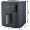 MEDION Life MD 11740 E40 XL kiertoilmakypsennin, harmaa, 2150 W, 5,2 L kori