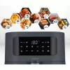 MEDION Life MD 11740 E40 XL kiertoilmakypsennin, harmaa, 2150 W, 5,2 L kori