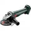 Metabo W 18 7-125 (602371840) akkukulmahiomakone, 18 V, 125 mm, vihreä/musta, laite ilman akkua, Metabox-laatikossa