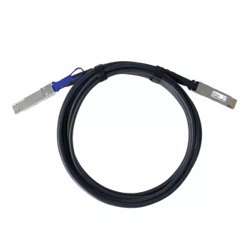 BlueOptics Fortinet FN-CABLE-QSFPDD-DAC-02 yhteensopiva BlueLAN BL292901X2M26 QSFP-DD Direct Attach -kuparikaapeli, 400GBASE-CR4, 26 AWG, 2 metriä