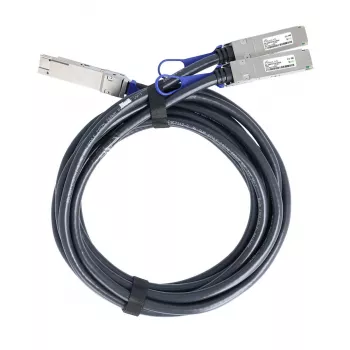 BlueOptics Cisco QDD-2Q200-CU2M BlueLAN passiivinen 400GBASE-CR8 QSFP-DD - 2x200GBASE-CR4 QSFP56 Direct Attach -haarakaapeli, 2m
