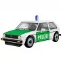 COBI 24642 Volkswagen Golf (1974) Polizei rakennussarja, 1:35, valkoinen