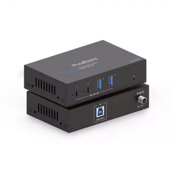 PureLink PT-Hub-010 USB 3.2 Gen 1 4-porttinen teollisuuskeskitin 2x USB-A 2x USB-C