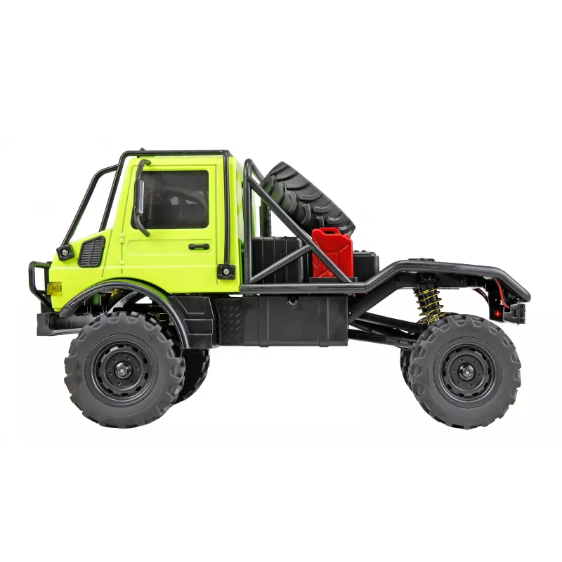 Amewi Mercedes-Benz Unimog U4000 Scale Crawler 4WD 1:18 RTR vihreä