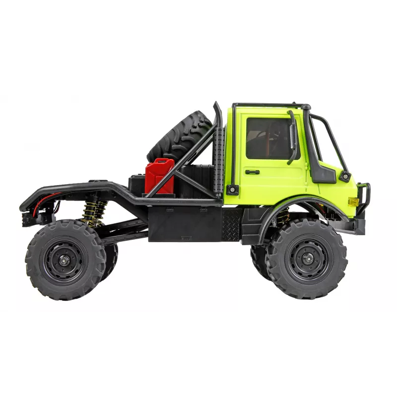 Amewi Mercedes-Benz Unimog U4000 Scale Crawler 4WD 1:18 RTR vihreä