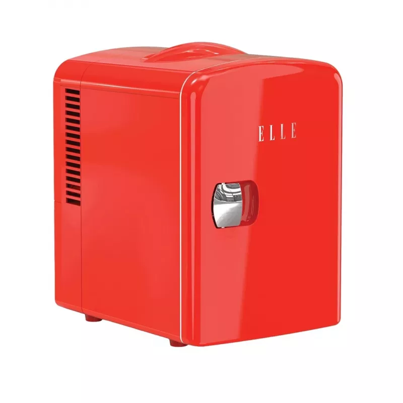 ELLE Home ESDAF101RDEU minijääkaappi 4L punainen