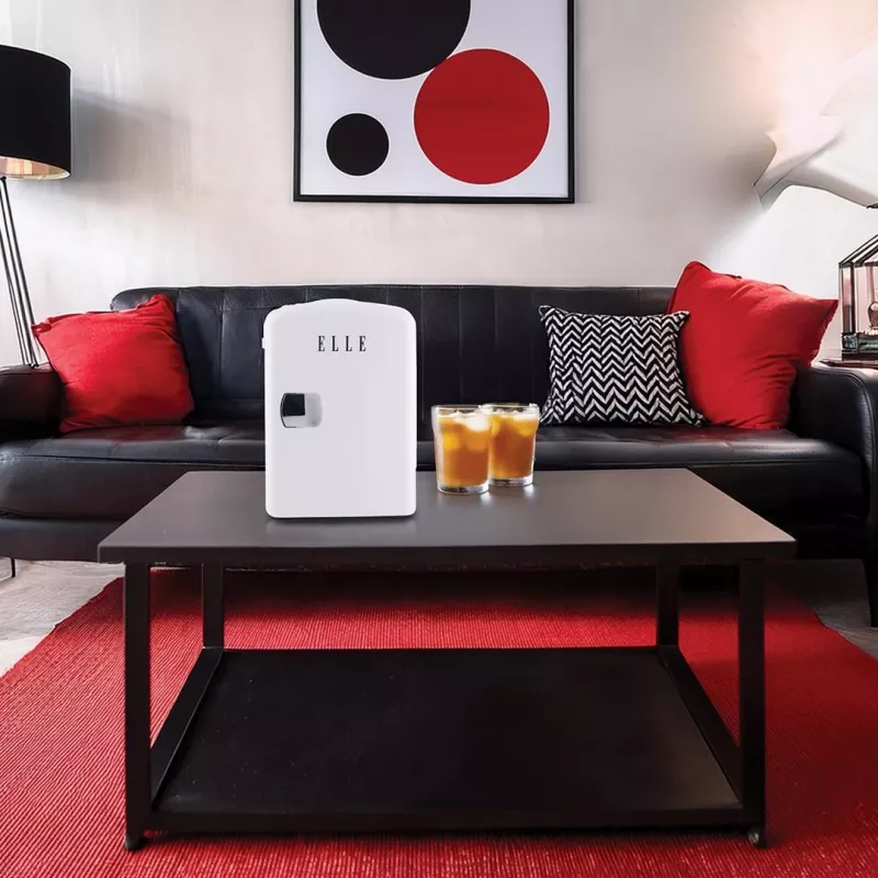 ELLE Home ESDAF101WHEU minijääkaappi 4L valkoinen