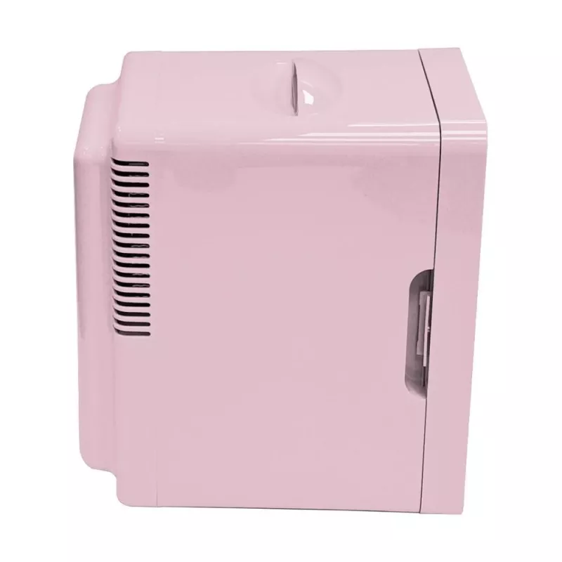 ELLE Home ESDAFX08PUEU minijääkaappi LED-meikkipelillä 8L violetti
