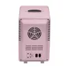 ELLE Home ESDAFX08PUEU minijääkaappi LED-meikkipelillä 8L violetti