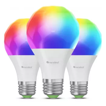 Nanoleaf NF080B02-3A19E älyLED-lamppu E27 8,5W 1100lm RGBW Matter Thread