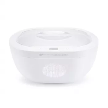 RIO PWAX-EU/1,1 parafiinivahakylpylämmitin - 200W, 2,3kg kapasiteetti, valkoinen lila korostuksin