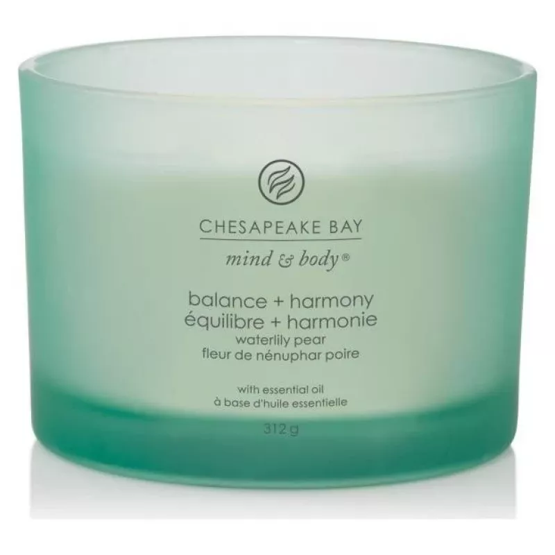 Chesapeake Bay Candle Balance & Harmony suuri tuoksukynttilä 3 sydäntä 312 g