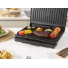 Salter EK6236VDE ActiGrill Everyday sähkögrilli, 1000 W, tarttumaton, musta/hopea