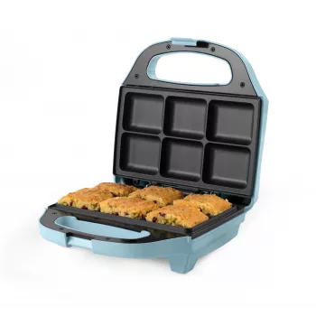 Giles & Posner EK5921GSBLVDE kakkuvalmistaja - 700W, 7 cupcakea, tarttumaton, musta