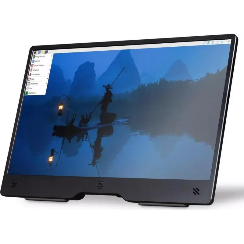 Raspberry Pi Pi - LCD-näyttö - 39,6 cm (15,6 tuumaa) - 1920 x 1080 Full HD (1080p)